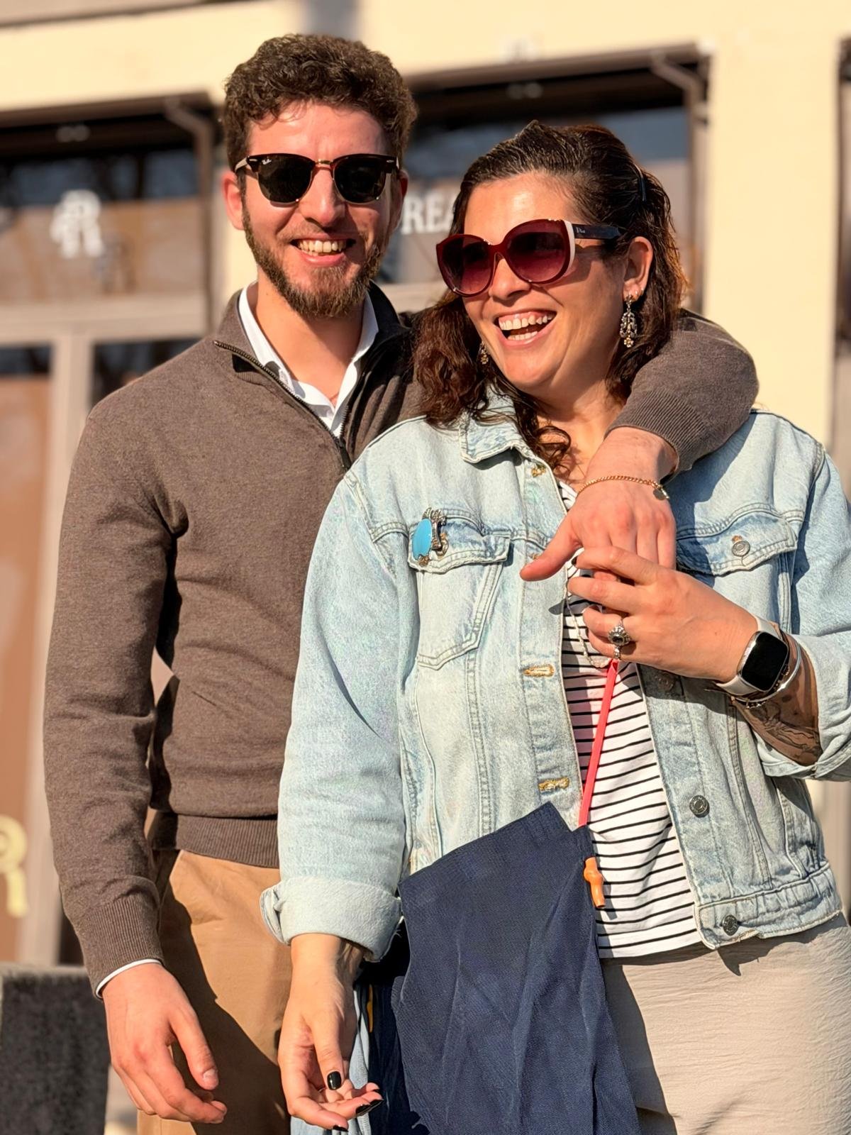 Bárbara e Miguel juntos